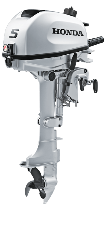 Honda BF5DHLHNA - 5 HP Long Shaft Outboard Motor | Manual Start, Manual Tilt