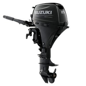 Suzuki DF15AS5 – 15 HP Short Shaft Outboard Motor | Manual Start