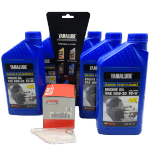 Yamaha Oil Change Kit F150-F200 4 Cyl 10W-30